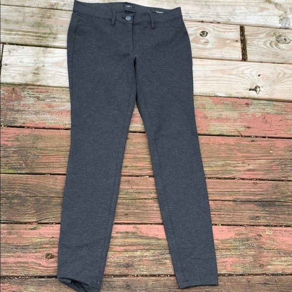 LOFT women's skinny pants sz 4 gray - Picture 1 of 8